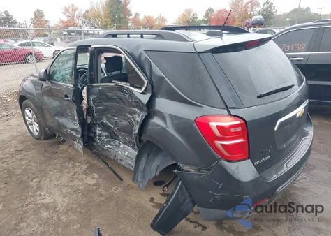 2017 Chevrolet Equinox Lt из США, поврежденный, VIN 2GNALCEK9H1524150